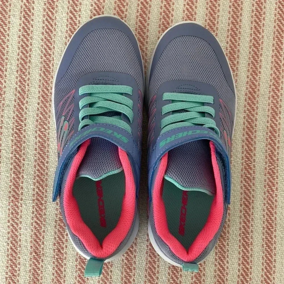 NWT Sketchers Microspec Kid’s Shoe, Bungee Sneakers - Picture 6 of 10